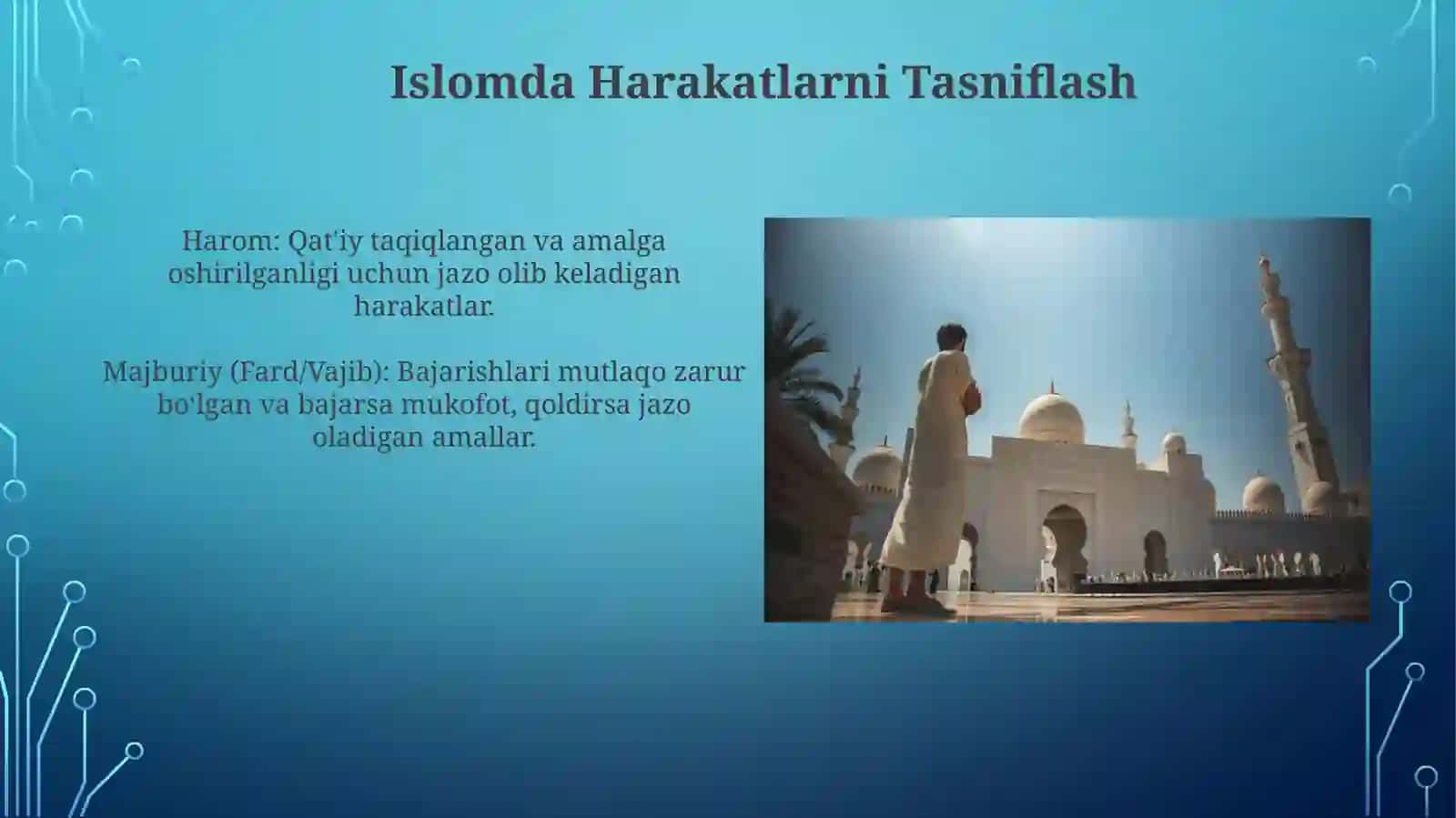 Islomdinitalimoti.Islomdaamallartasnifi 4