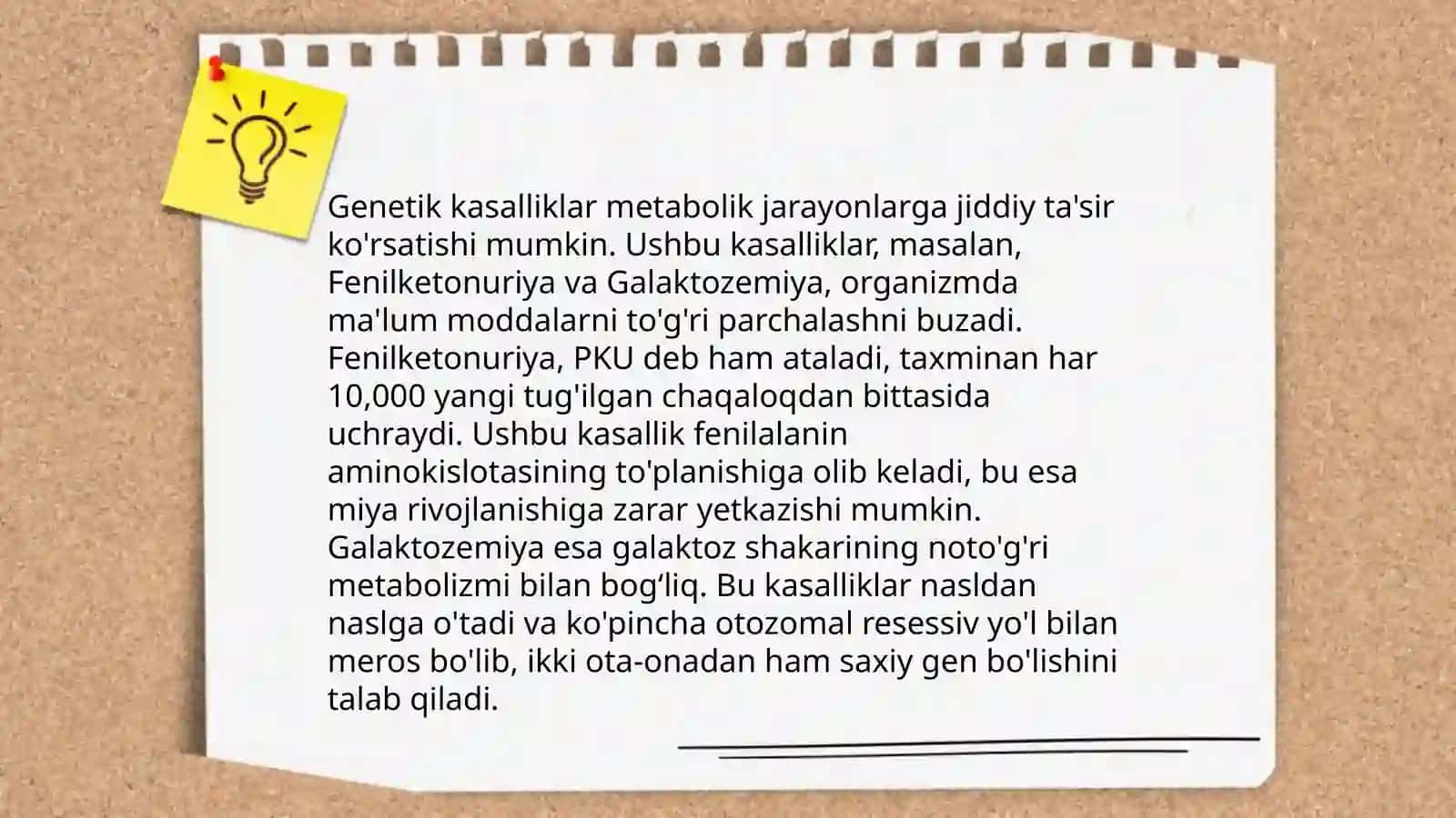 Irsiy kasalliklari mavjud bemorlarda modda almashinuvi xususiyatlari 4