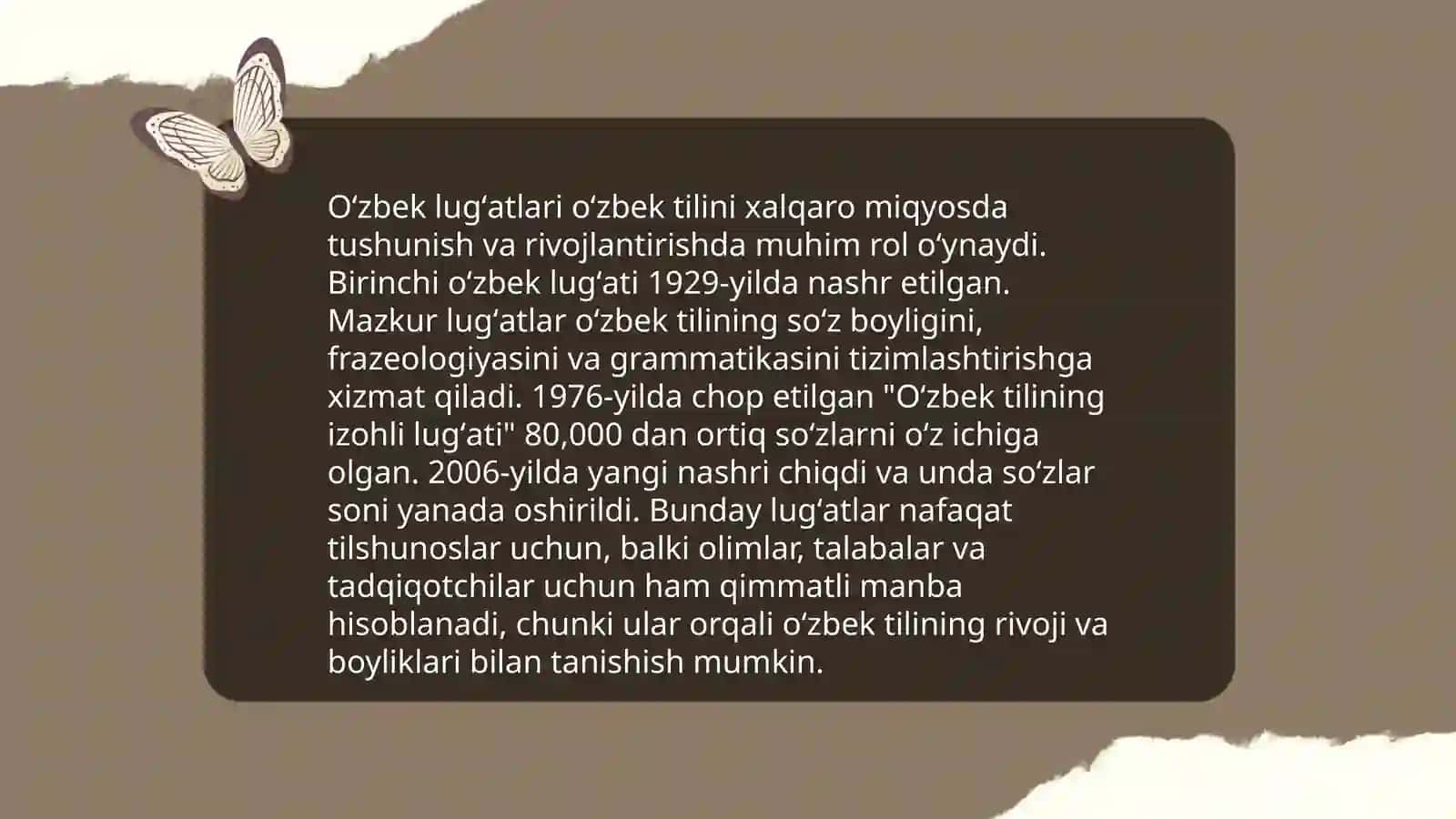 Oʻzbek leksikografiyasining tarixiy ildizlari 4