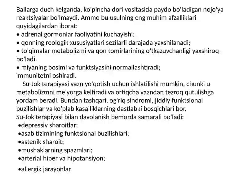 Su-Jok terapiyasi 4
