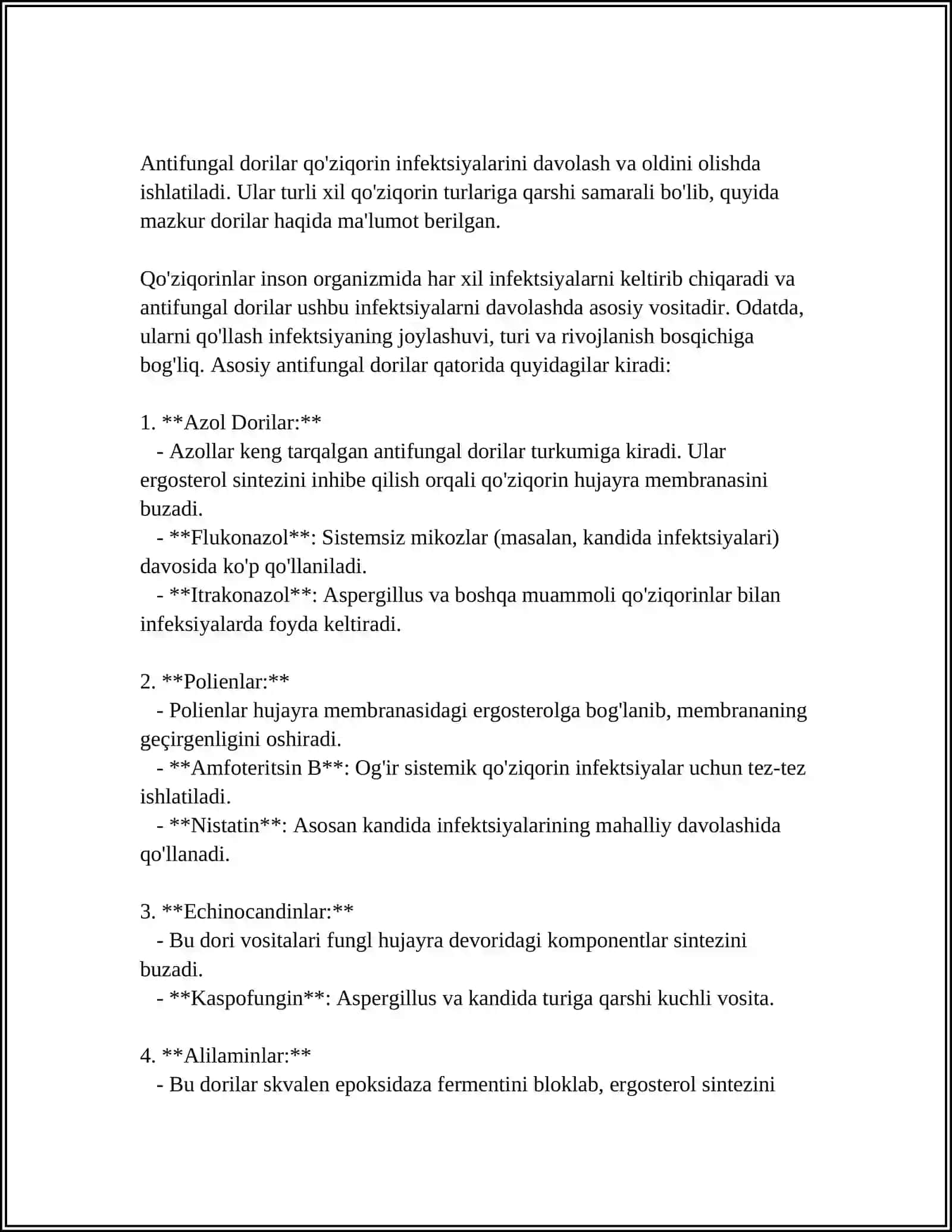FARMASEVTIKADA ISHLATILADIGAN ZAMBURUG'LAR 4