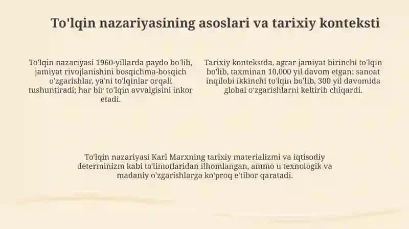 Madaniyat to'lqinlari 4