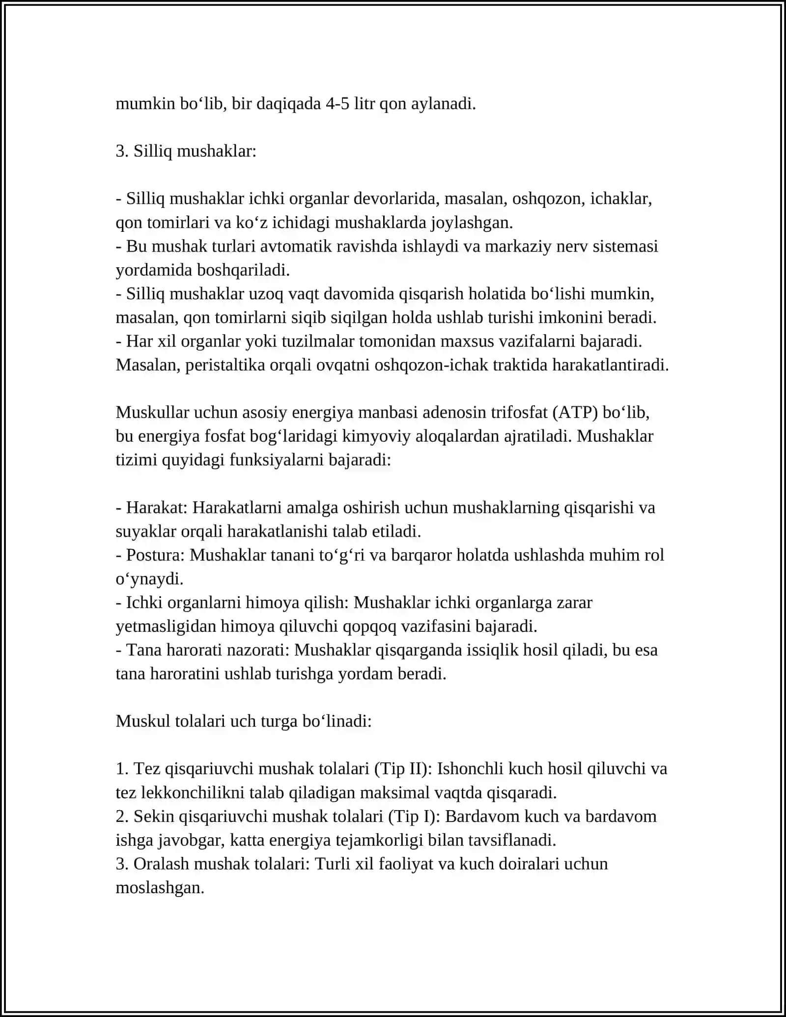 Muskullar anatomiyasi 4