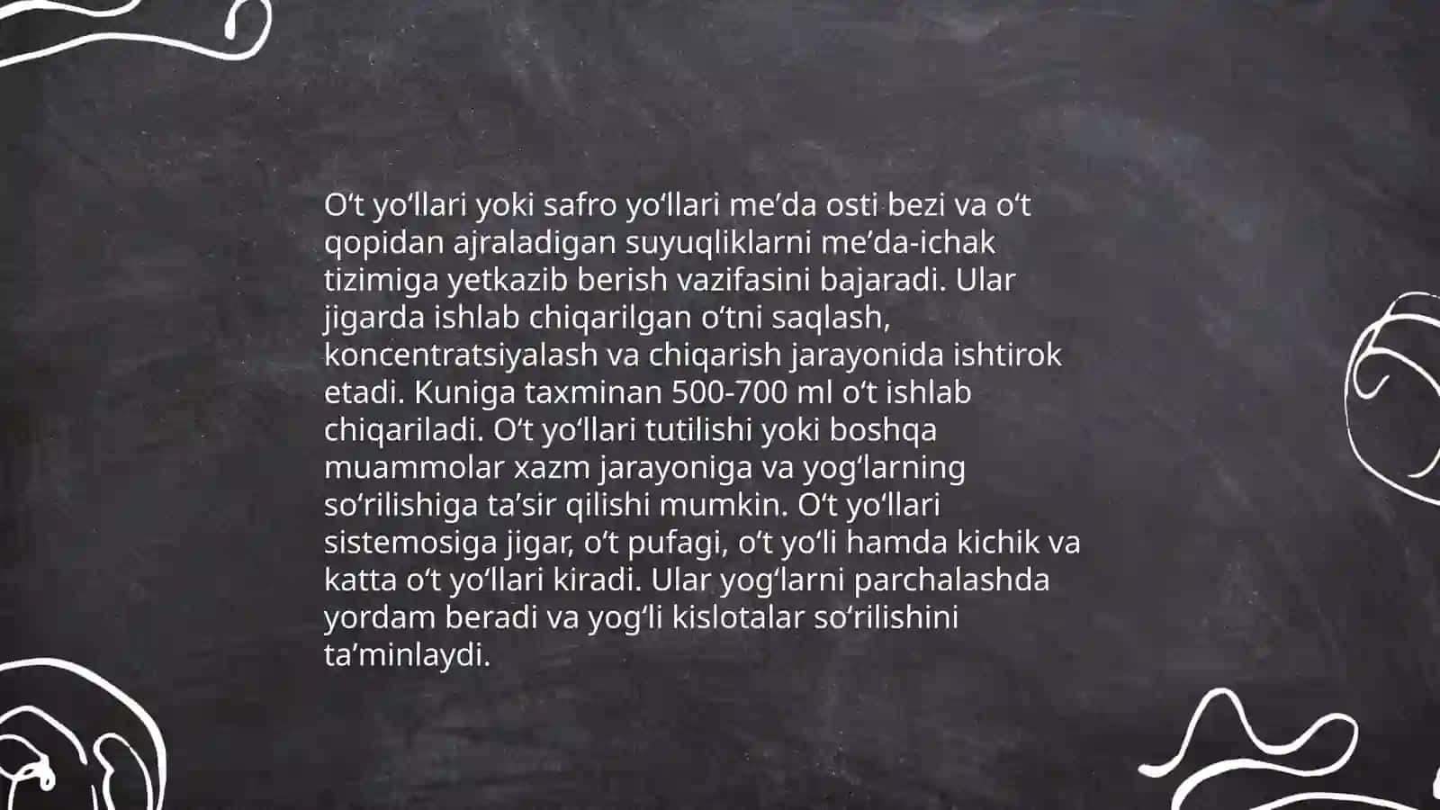 Oʻt yoʻllari diskineziyasi 4