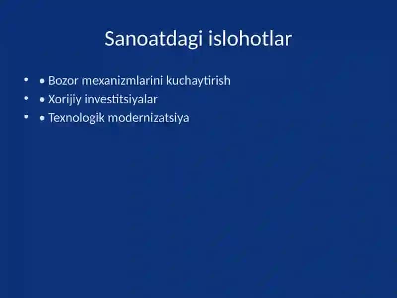 Sanoatda avtomobilsozlikning rivojlanishi 4