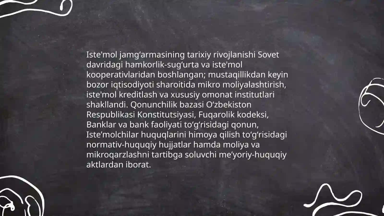 Iste'mol jamgʻarma va invistisiyalar 4
