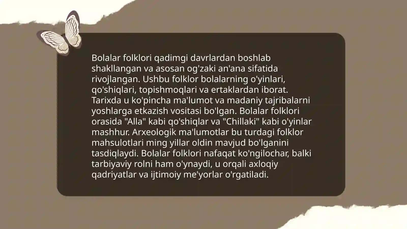 Bolalar folklorining taraqqiyoti 4