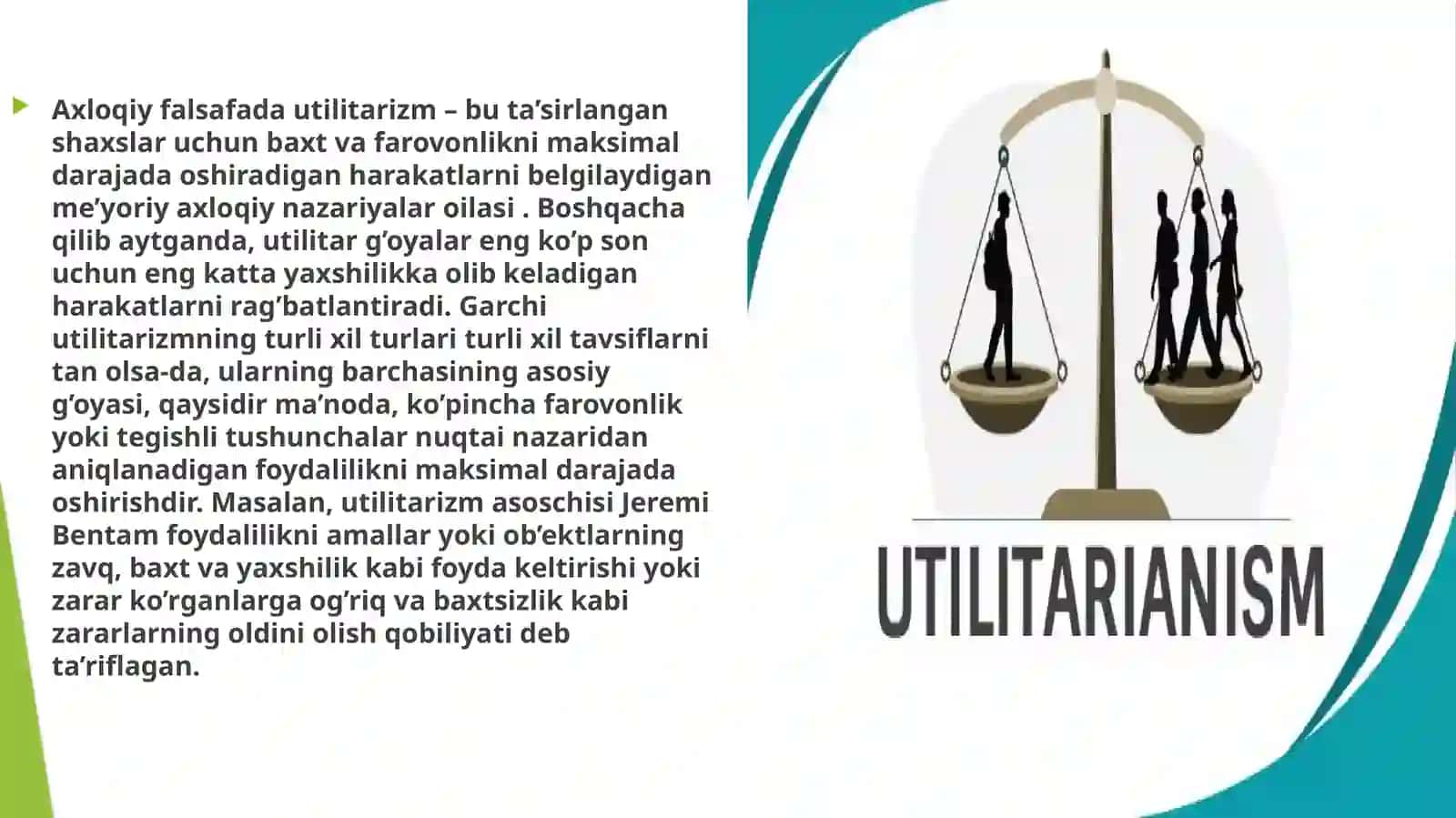 Utilitarizm tanqidi 4