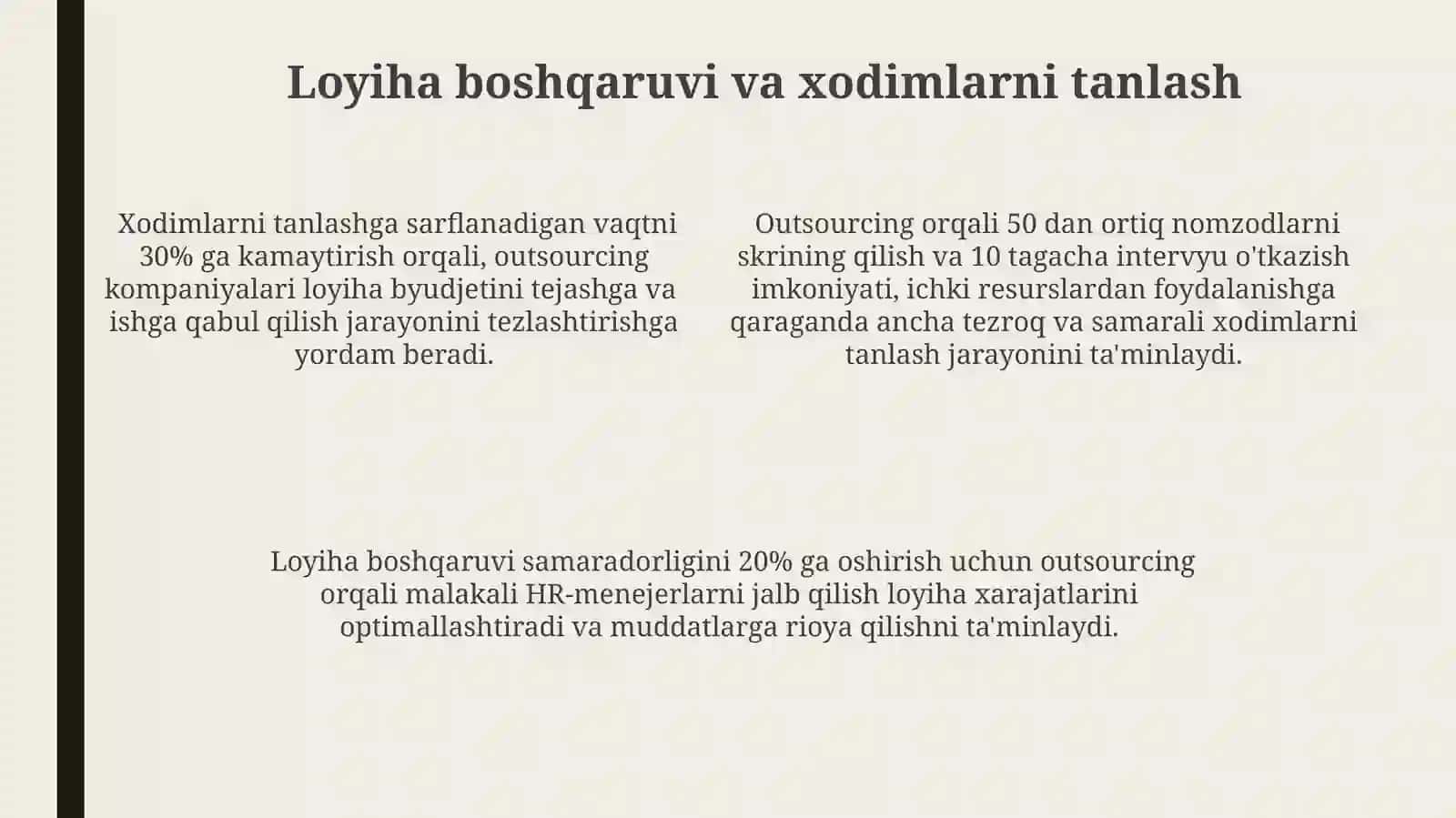 Autsorsing-rekrutmentningyangiyoʻnalishisifatida 4