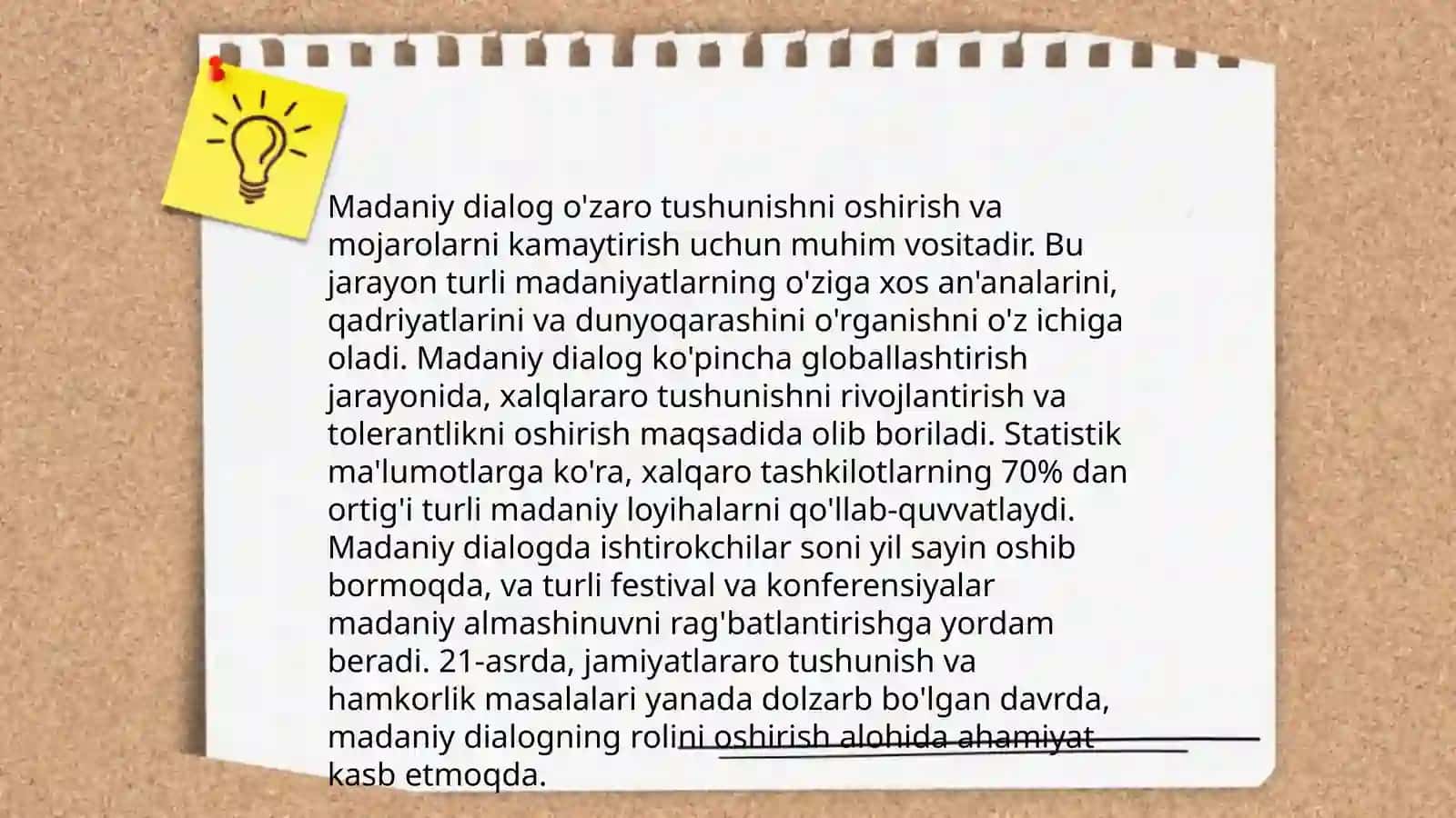 Millatlararo muloqaot madaniyati 4