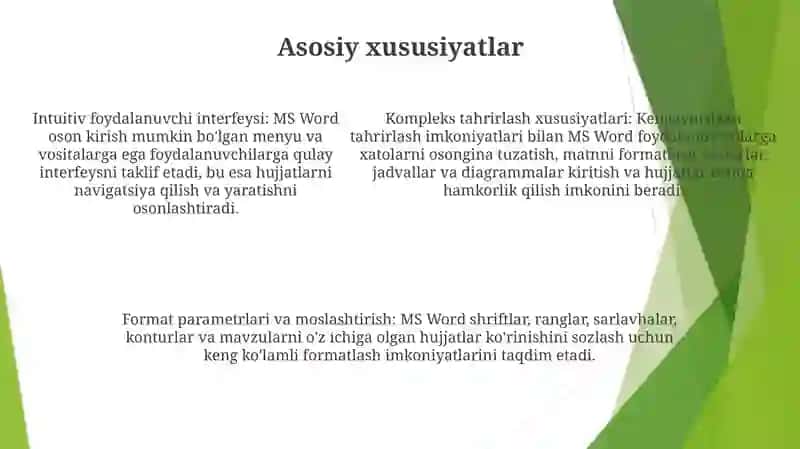 Ms Word Matn Muharriri 4