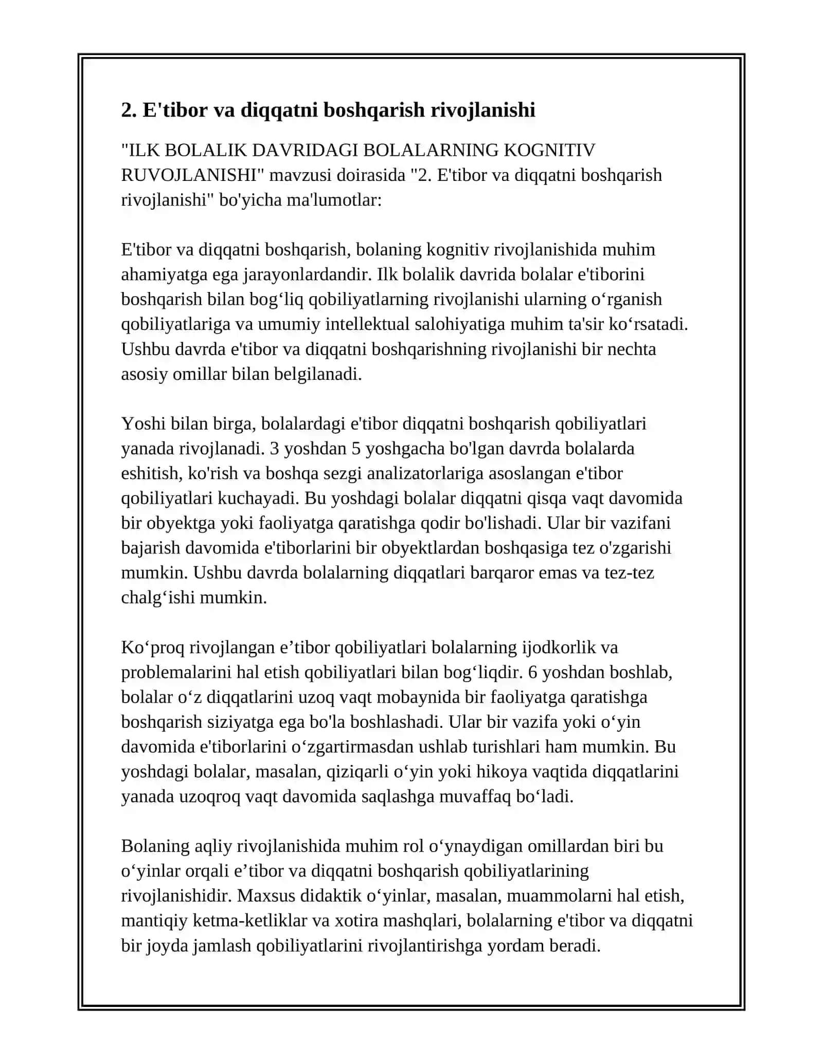 ILK BOLALIK DAVRIDAGI BOLALARNING KOGNITIV RUVOJLANISHI 4