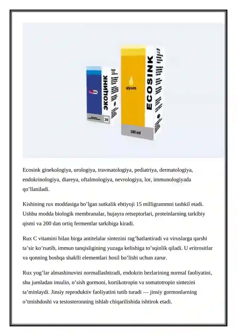 Biologik Faol Qo’shimchalar 4