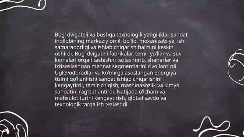 Industrial sivilizatsiyaning tashkil topishi 4