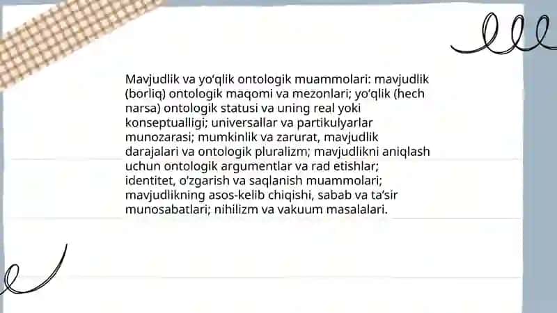 Borliq falsafasi 4