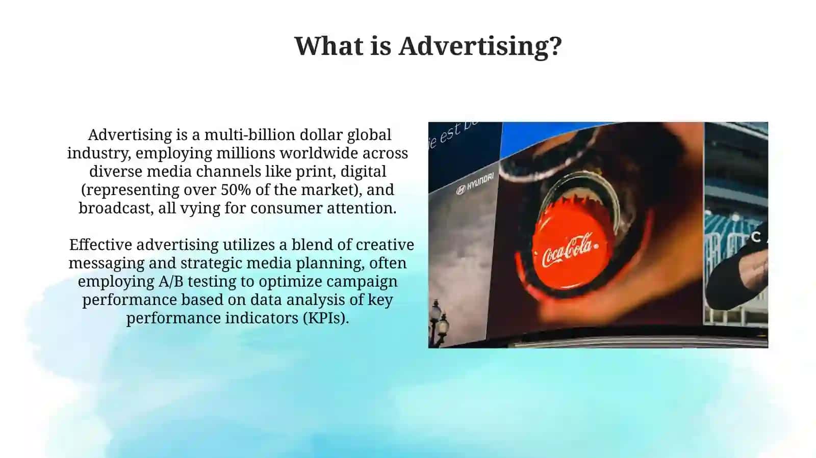 Introdaction to advertising 4