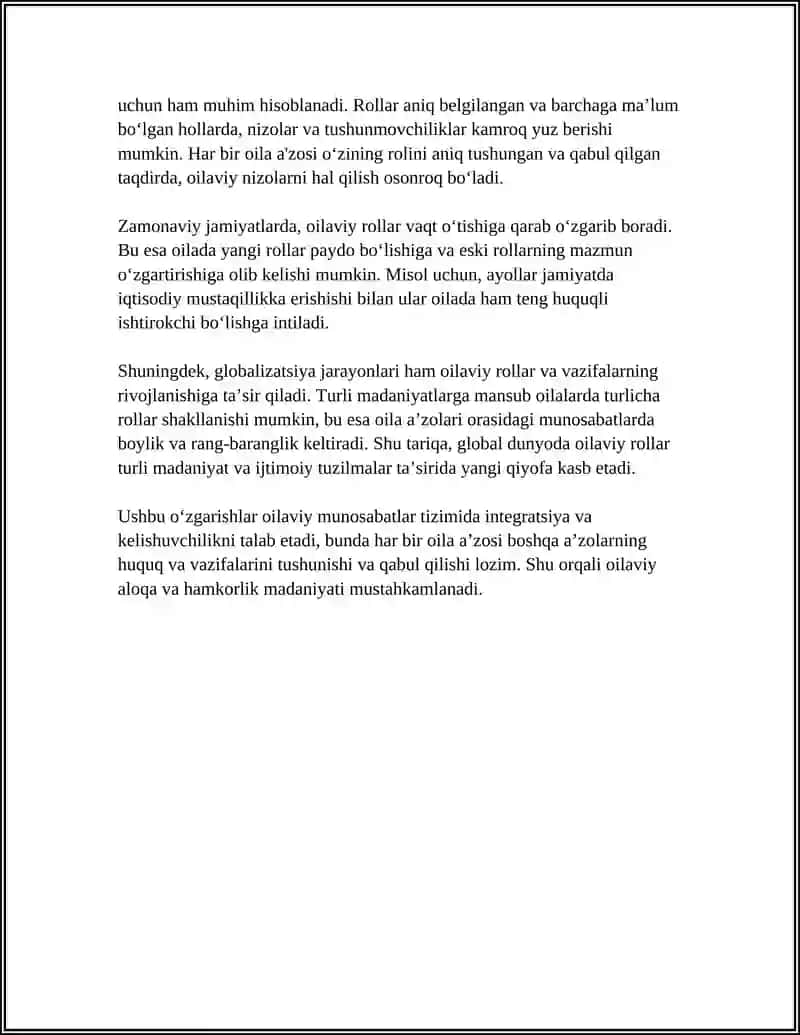 Oiladagi Shaxslararo Munosabatlar Tizimi 4