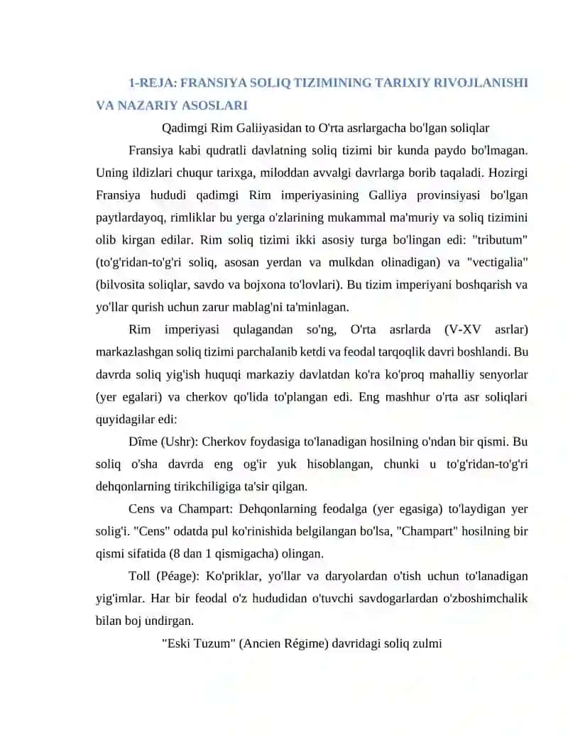 FRANSIYA RESPUBLIKASI SOLIQ TIZIMI 4