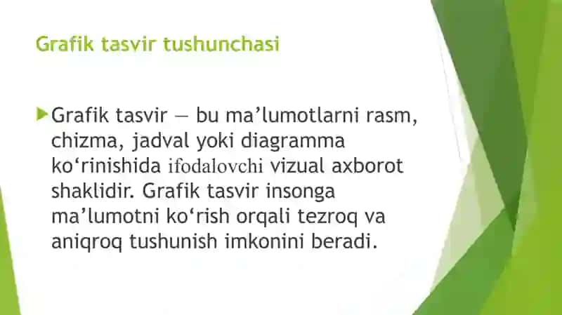 Grafik tasvirlar va ularidan foydalanish 4