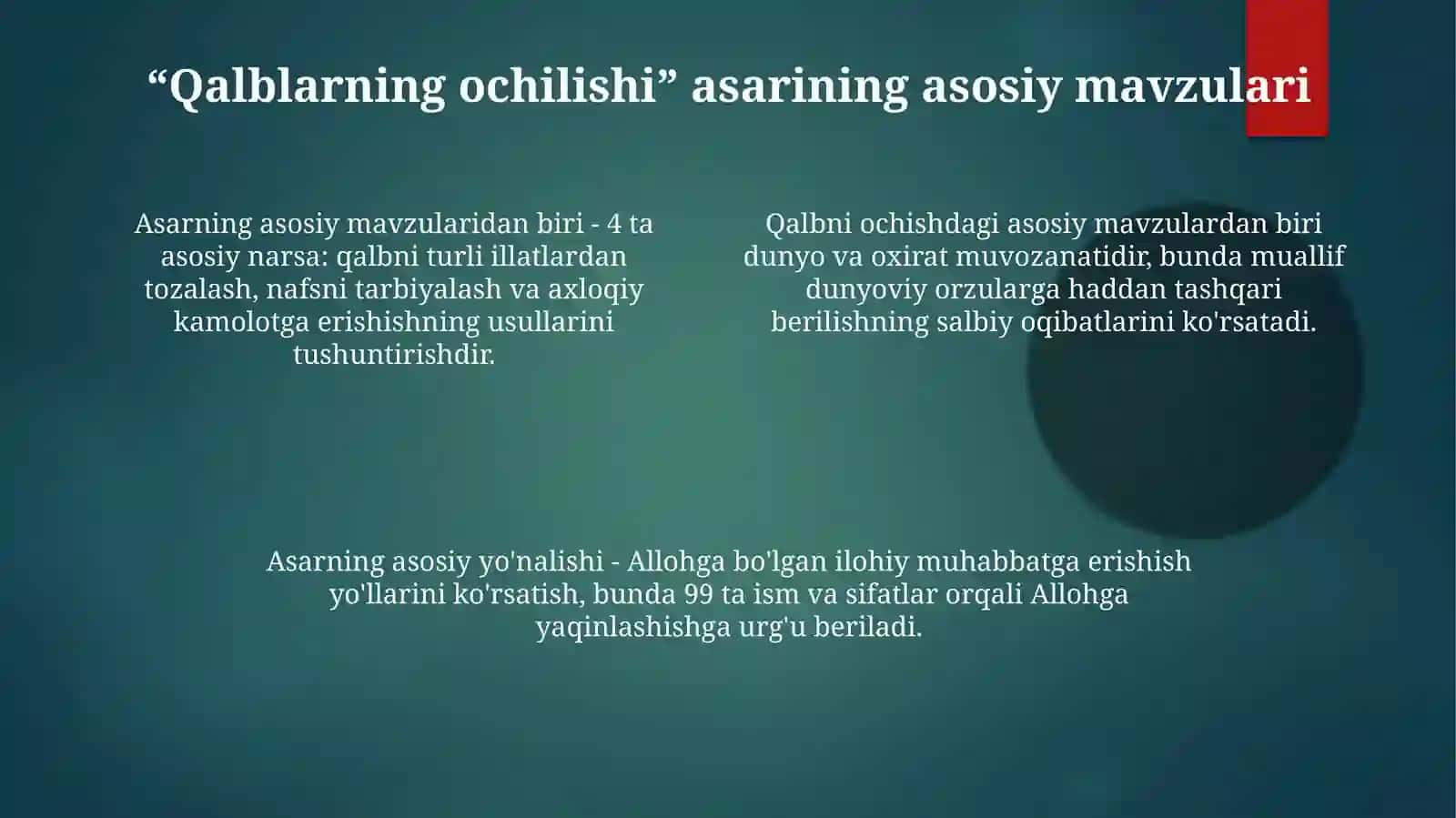 Mukashafatul qulub 4
