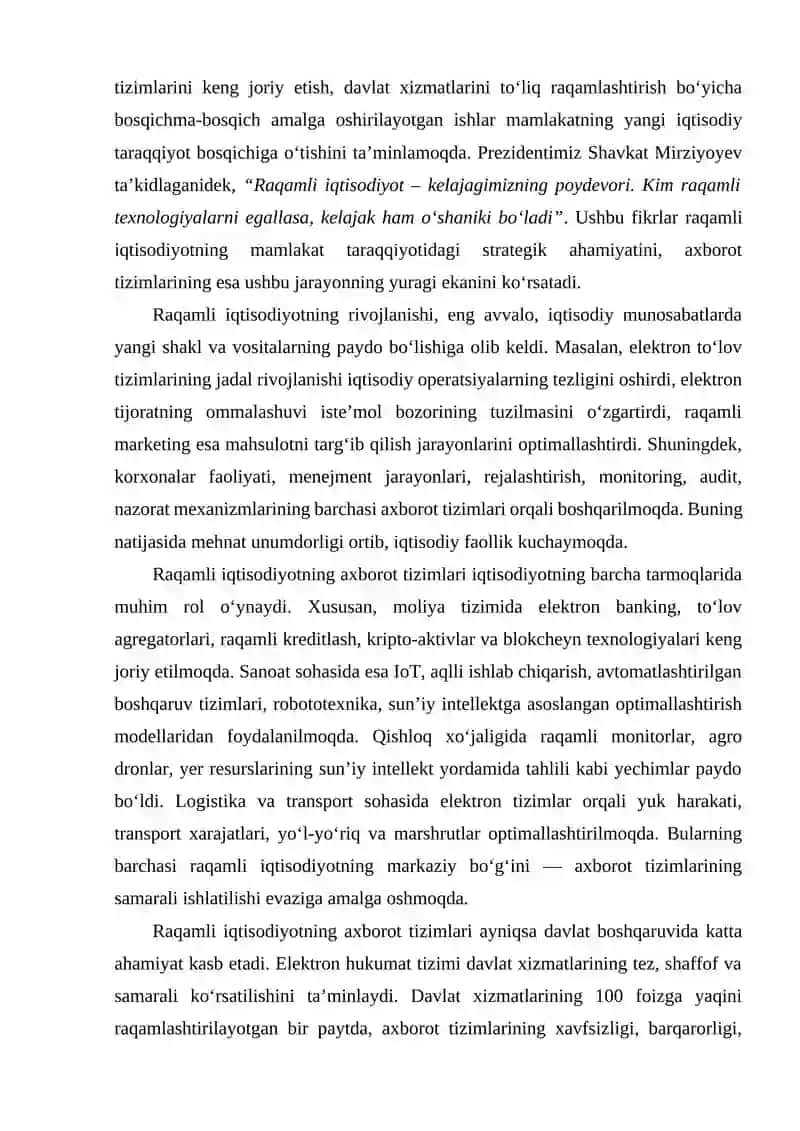 Raqamli Iqtisodiyot 4