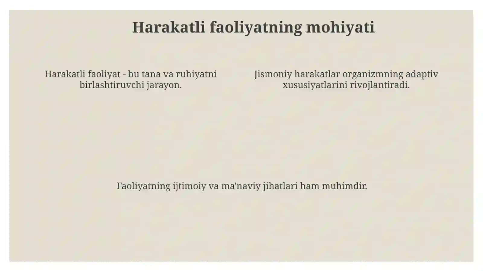 Harakatli faoliyatning psixofiziologiyasi 4