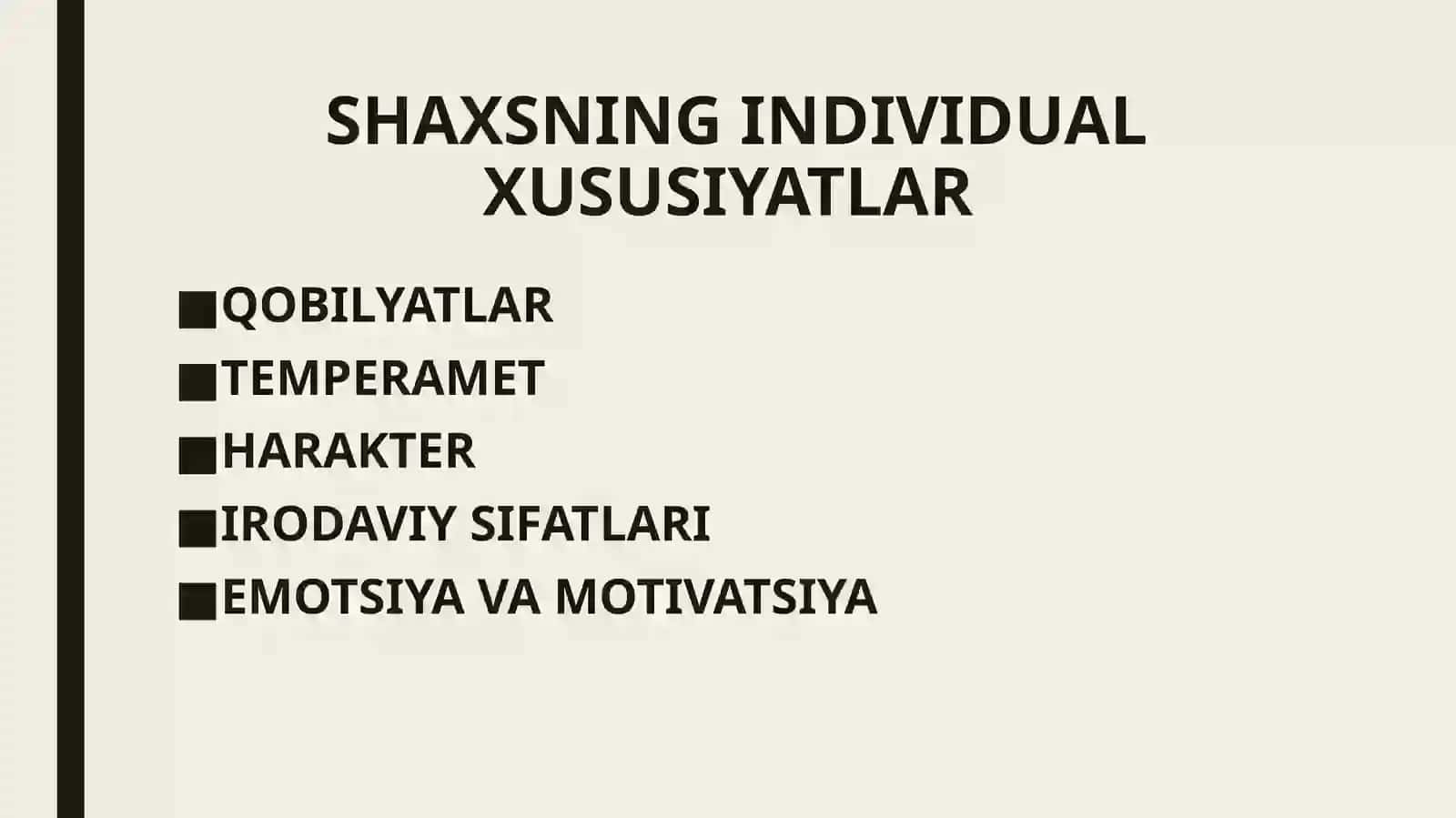 SHAXS INDIVIDUAL-TIPOLOGIK XUSUSIYATLARI KLASSIFIKATSIYASI 4