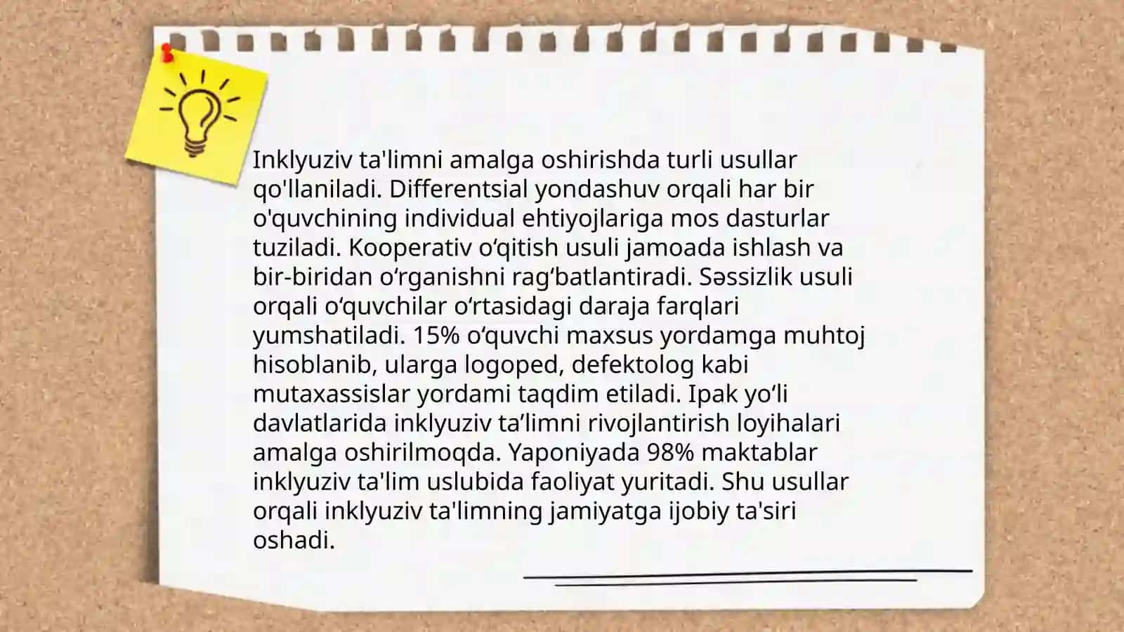 Inklyuziv taʼlim modellari tahlili va xususiyatlari 4