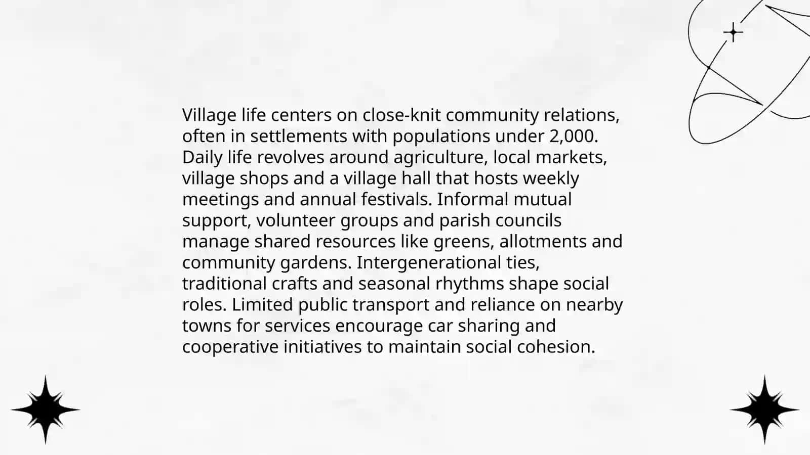 Countryside and Village 4