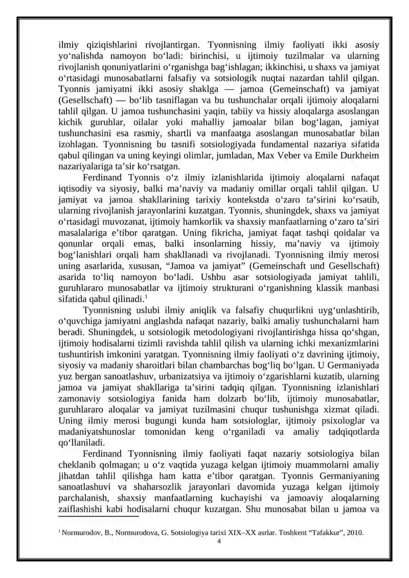 F.Tyonnisning “Jamoa va jamiyat” asari 4
