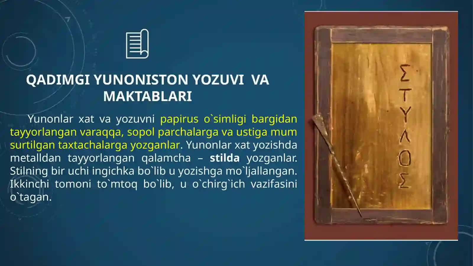 Qadimgi yunoniston madaniyati 4