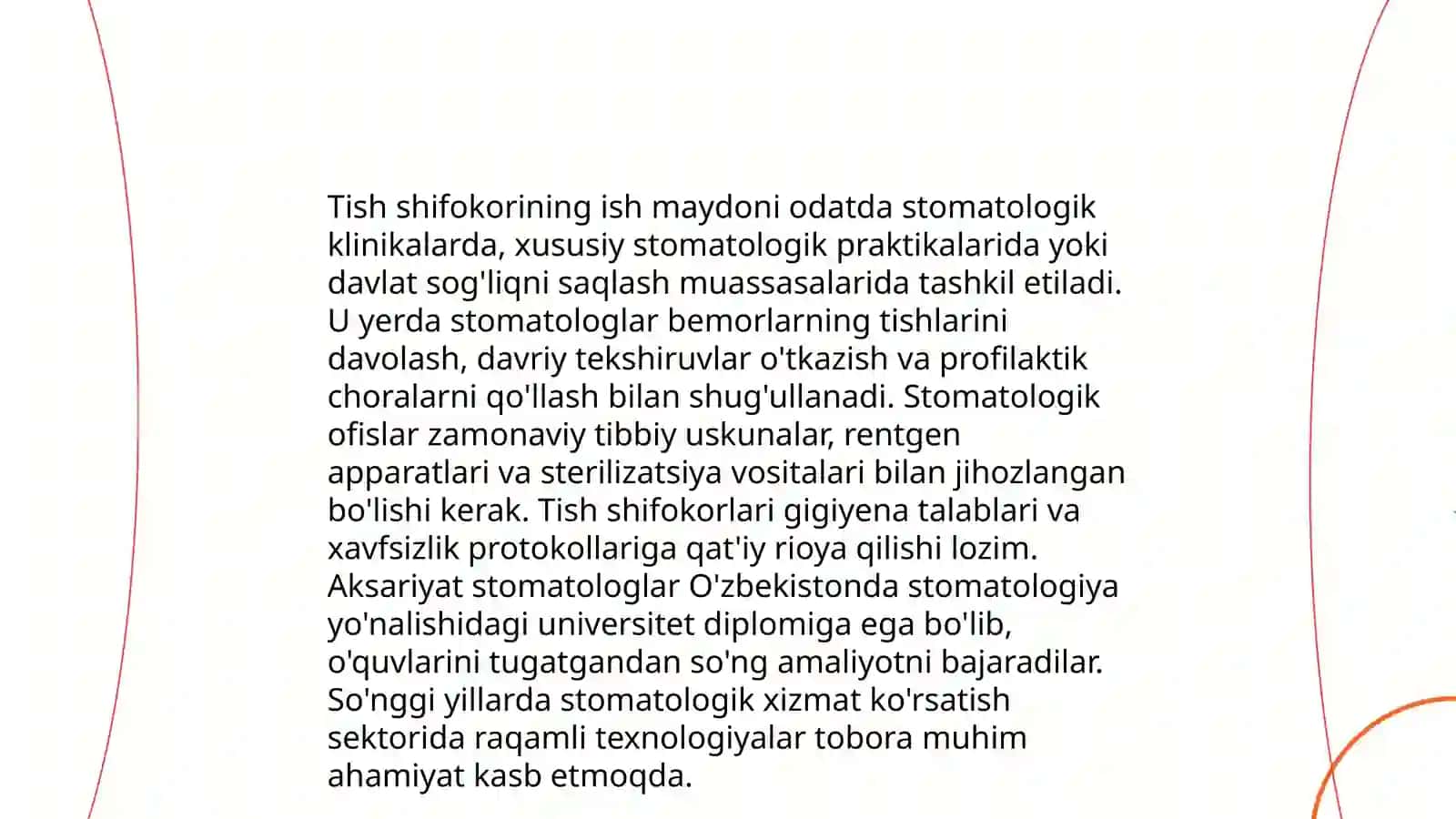 Stomatologiya klinikasining tuzilishi 4