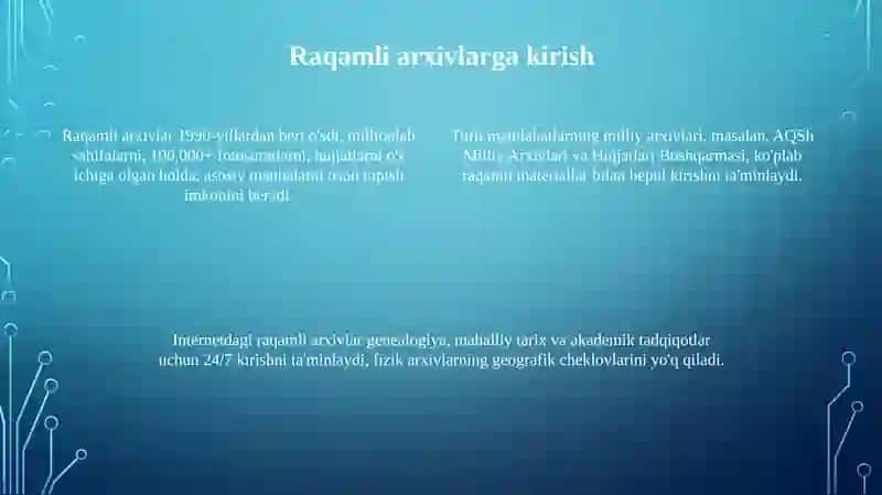 Internetning tarixchi uchun ahamiyati 4