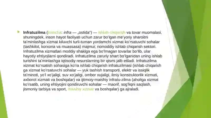 Infratuzilma 4