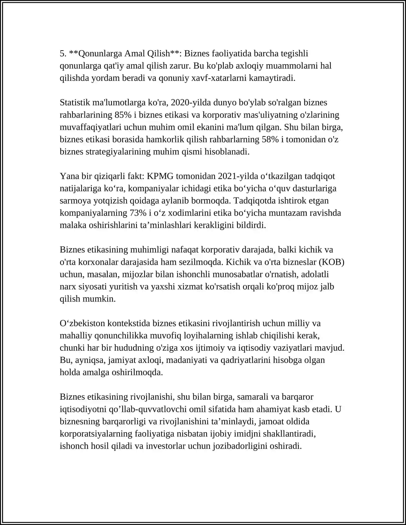 Biznes Etikasi 4