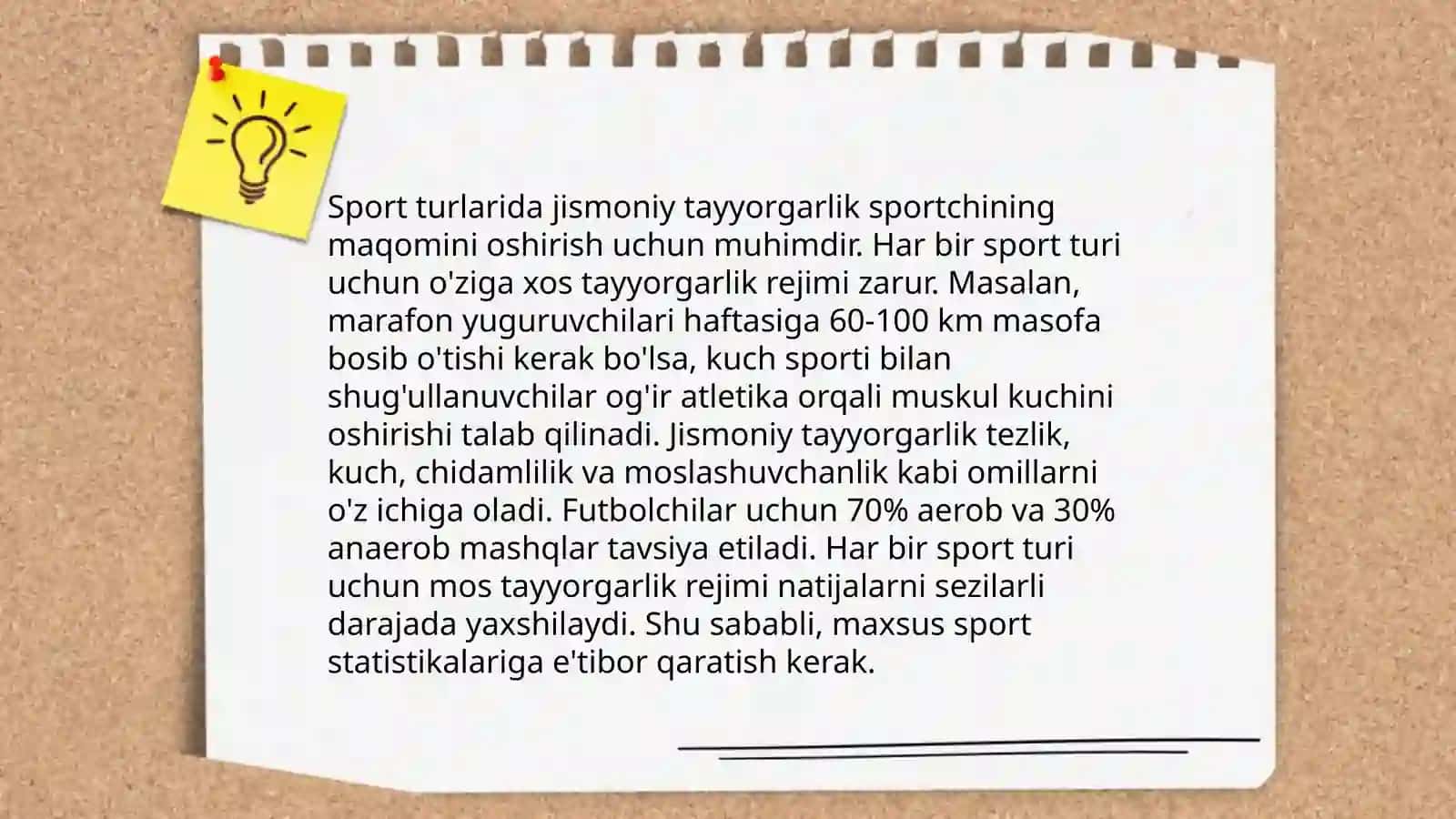 Jismoniy tayyorgarlik 4