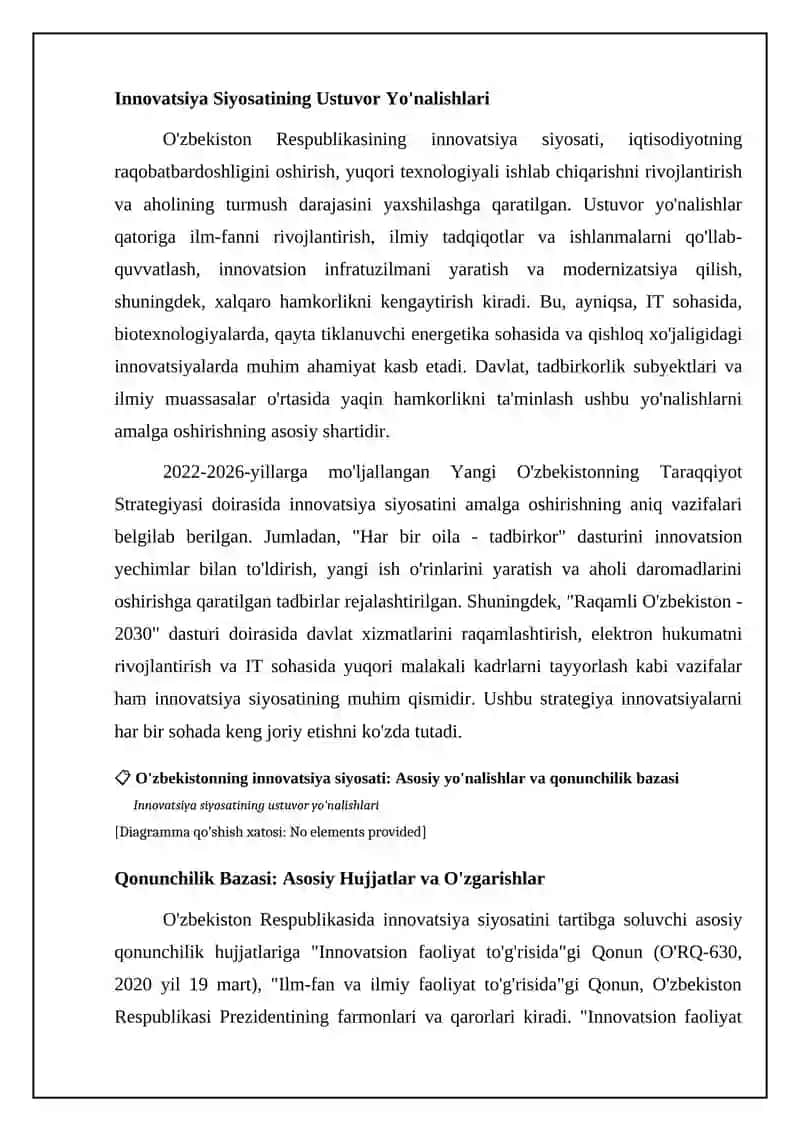 O'zbekistonning innovatsion siyosati 4
