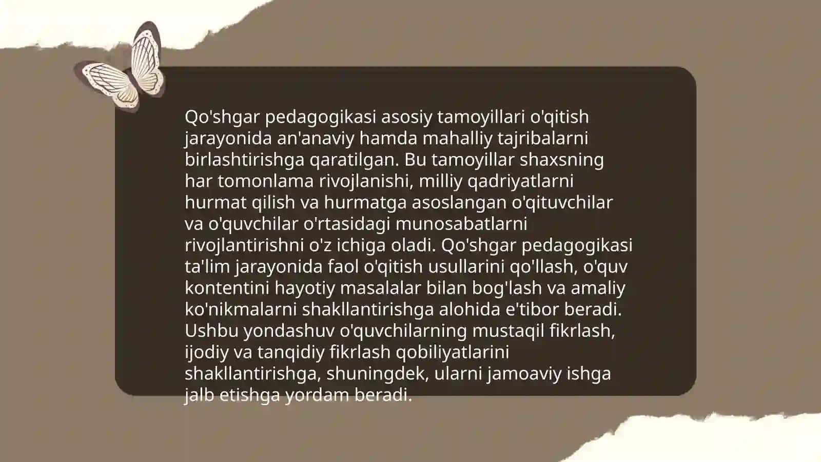 Muhammad Sodiq Qoshģariyning pedagogik qarashlari 4