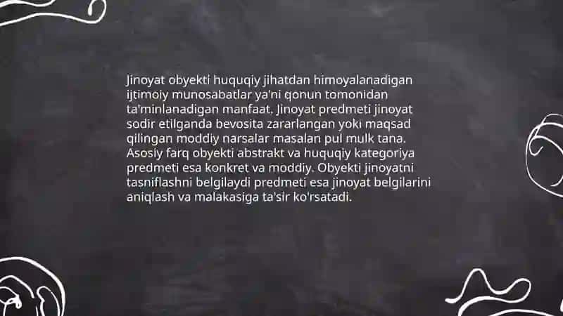 Jinayot obyekti 4