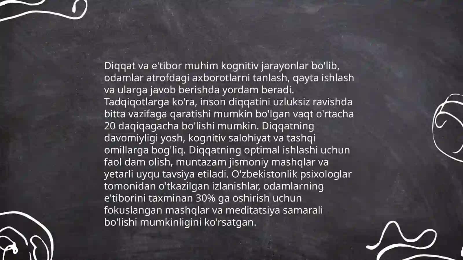 Psixik jarayonlar turlari 4