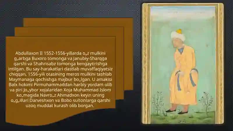 Abdullaxon II islohotlari 4