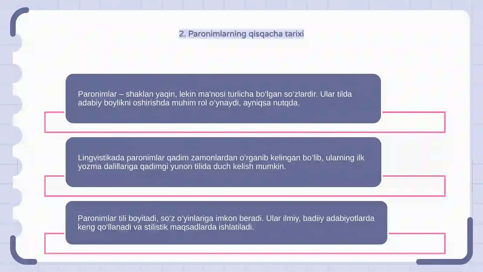 Paronimlar va ularning turlari 4
