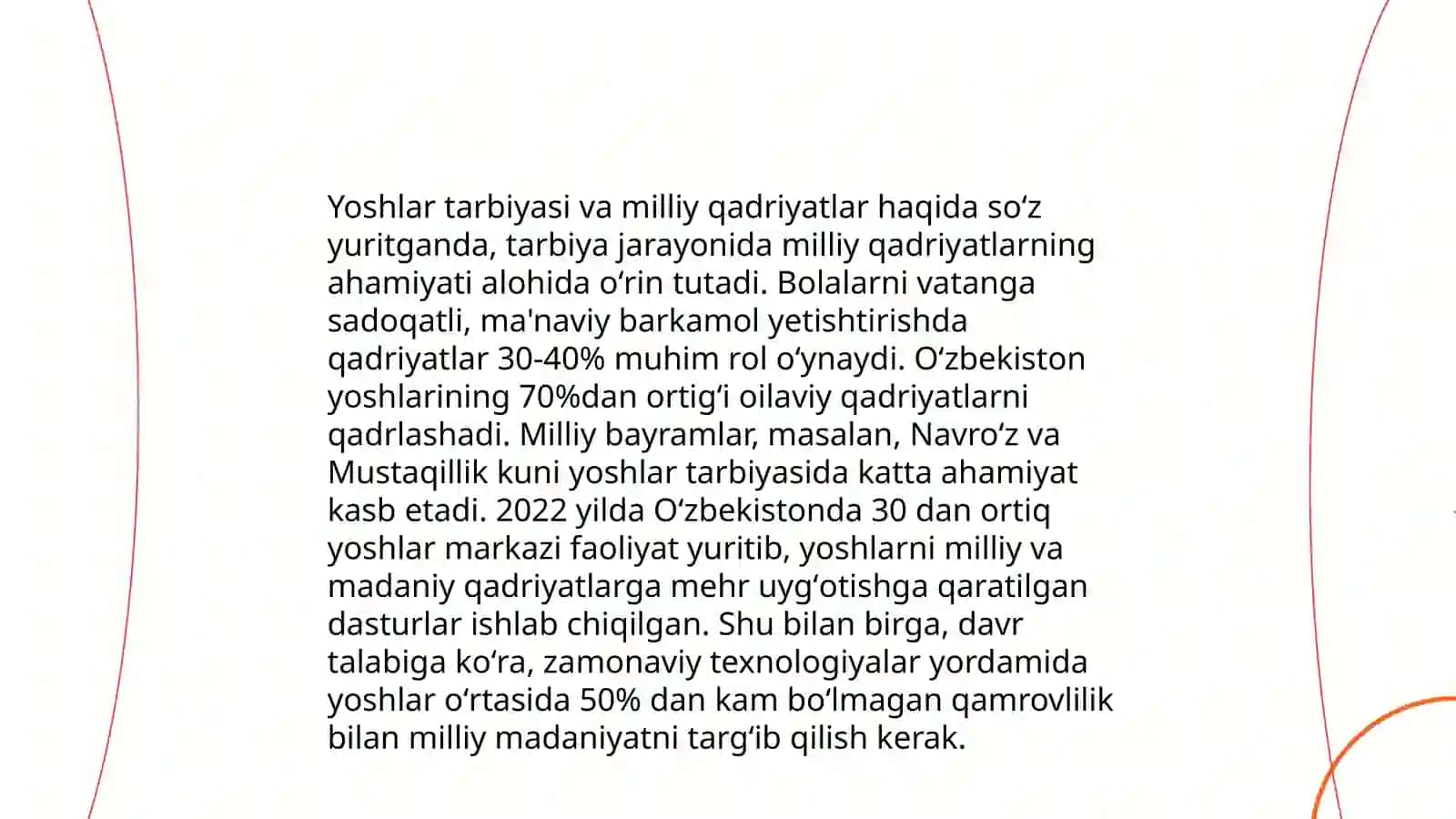 Òzbekiston mustaqilligi mana’naviy axloqiy tarbiya 4