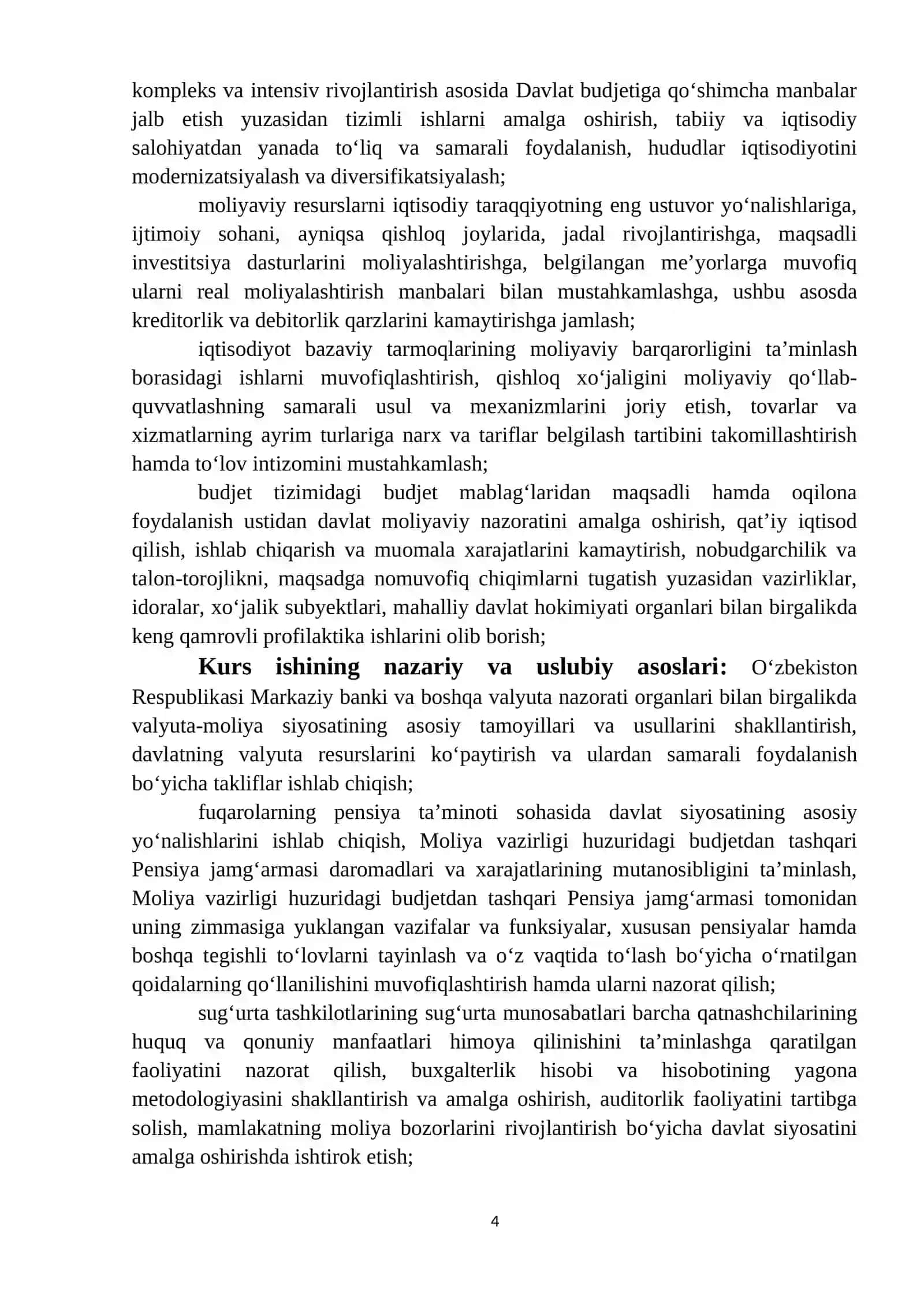 Moliyaning mohiyati va vazifalari 4