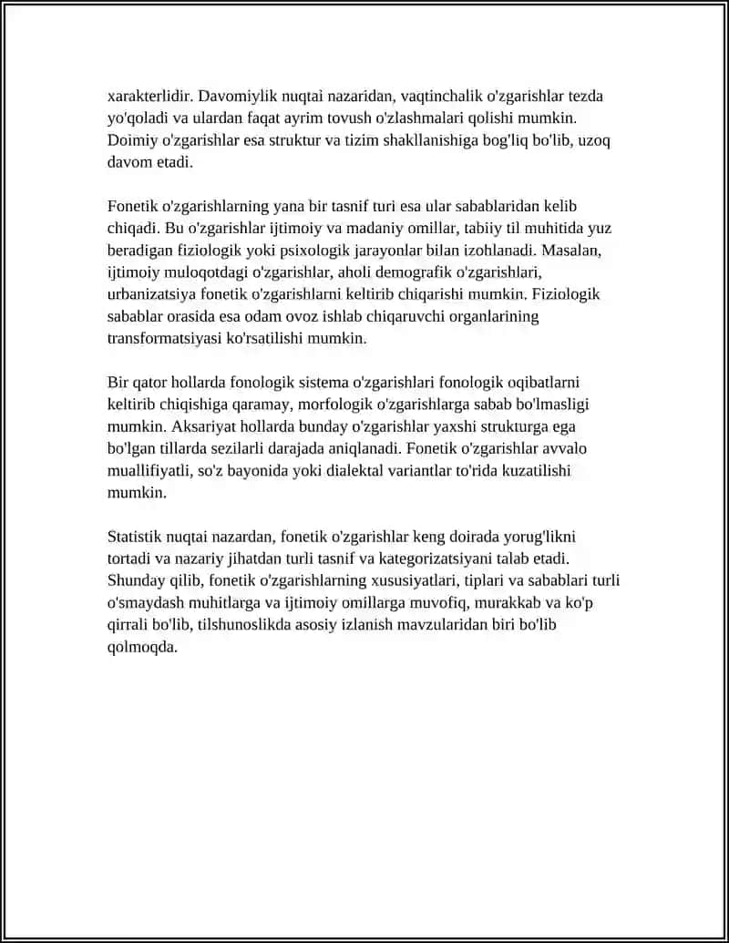 NUTQ TOVUSHLARINING FONETIK O'ZGARISHLARI 4