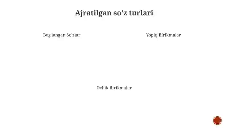 So'z Birikmalarini Tahlil Qilish 4