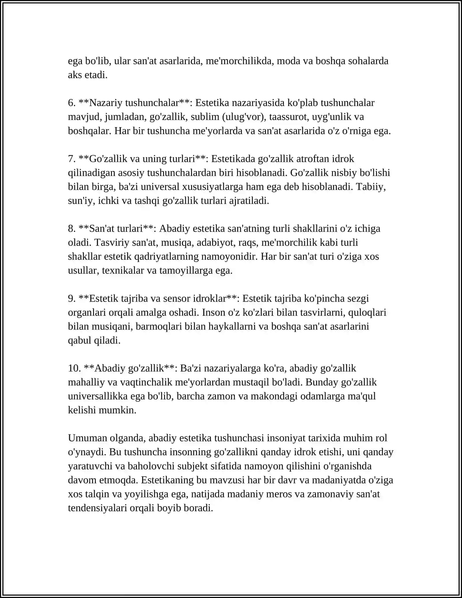 ABADIY ESTETIK TAFAKKUR TARIXI 4