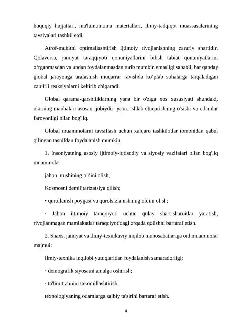 Zamonaviy global iqtisodiy muammolar 4