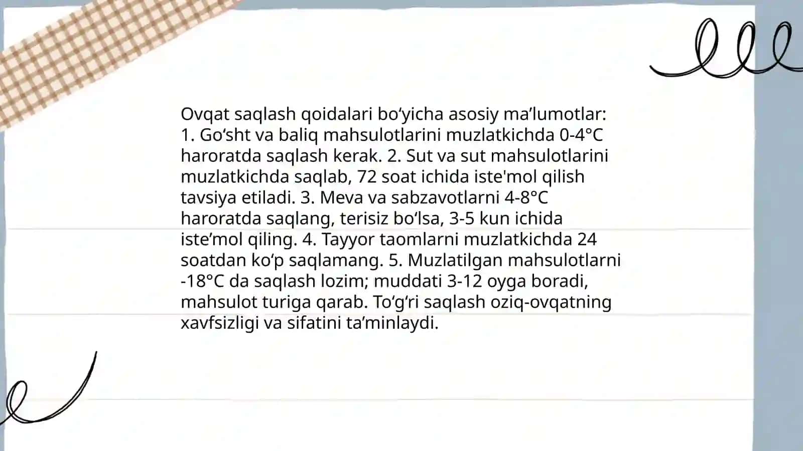 Ovqatlanish gigienasi 4