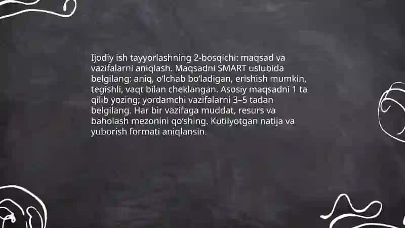 Ijodiy ish tayorlash 4